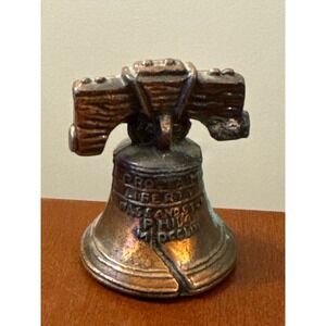 Souvenir Copper Liberty Bell 2.5" H